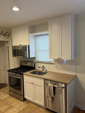 Cabinet Painting in Flushing, NY (1)